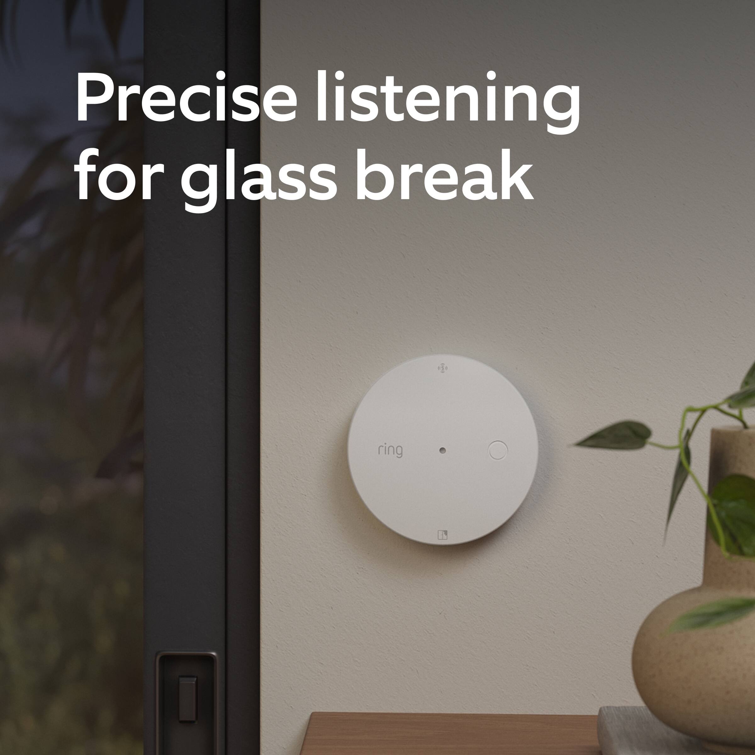 Precise listening for glass break