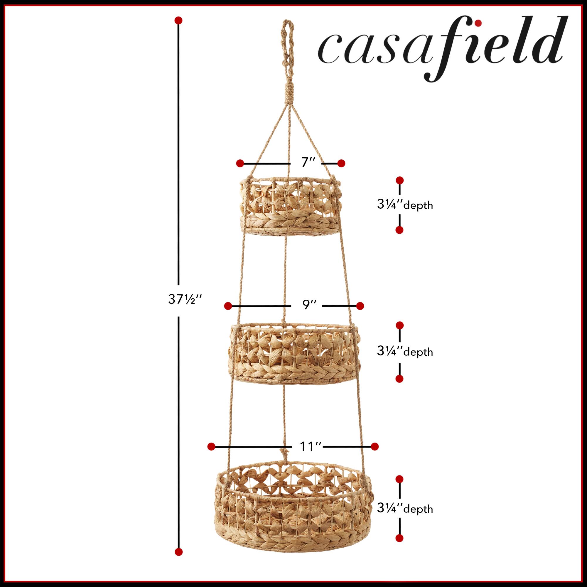 casafield  
7"  
3 1/4" depth  
37 1/2"  
9"  
3 1/4" depth  
11"  
3 1/4" depth