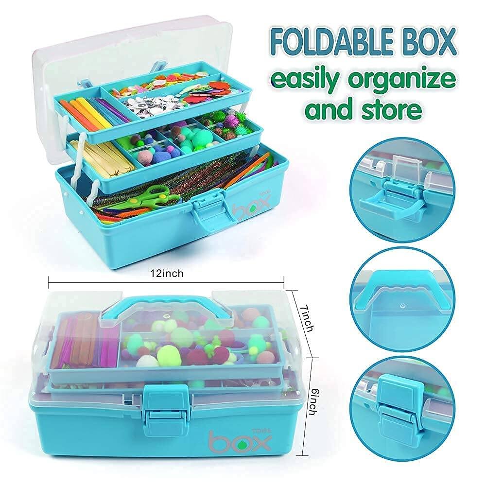 FOLDABLE BOX  
easily organize and store  

12inch  
7inch  
6inch