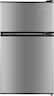 Insignia™ - 3.1 Cu. Ft. Mini Fridge with Top Freezer and ENERGY STAR Certification - Stainless Steel Look