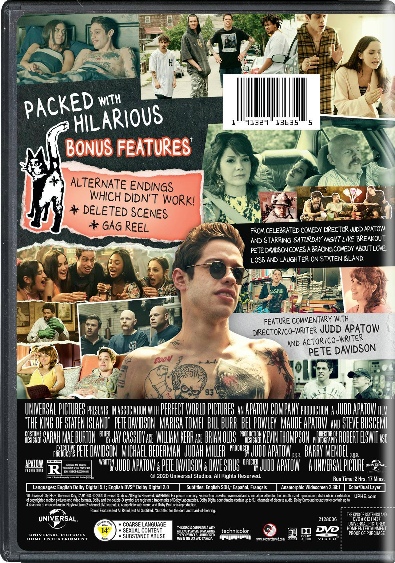 Angle. The King of Staten Island [DVD].