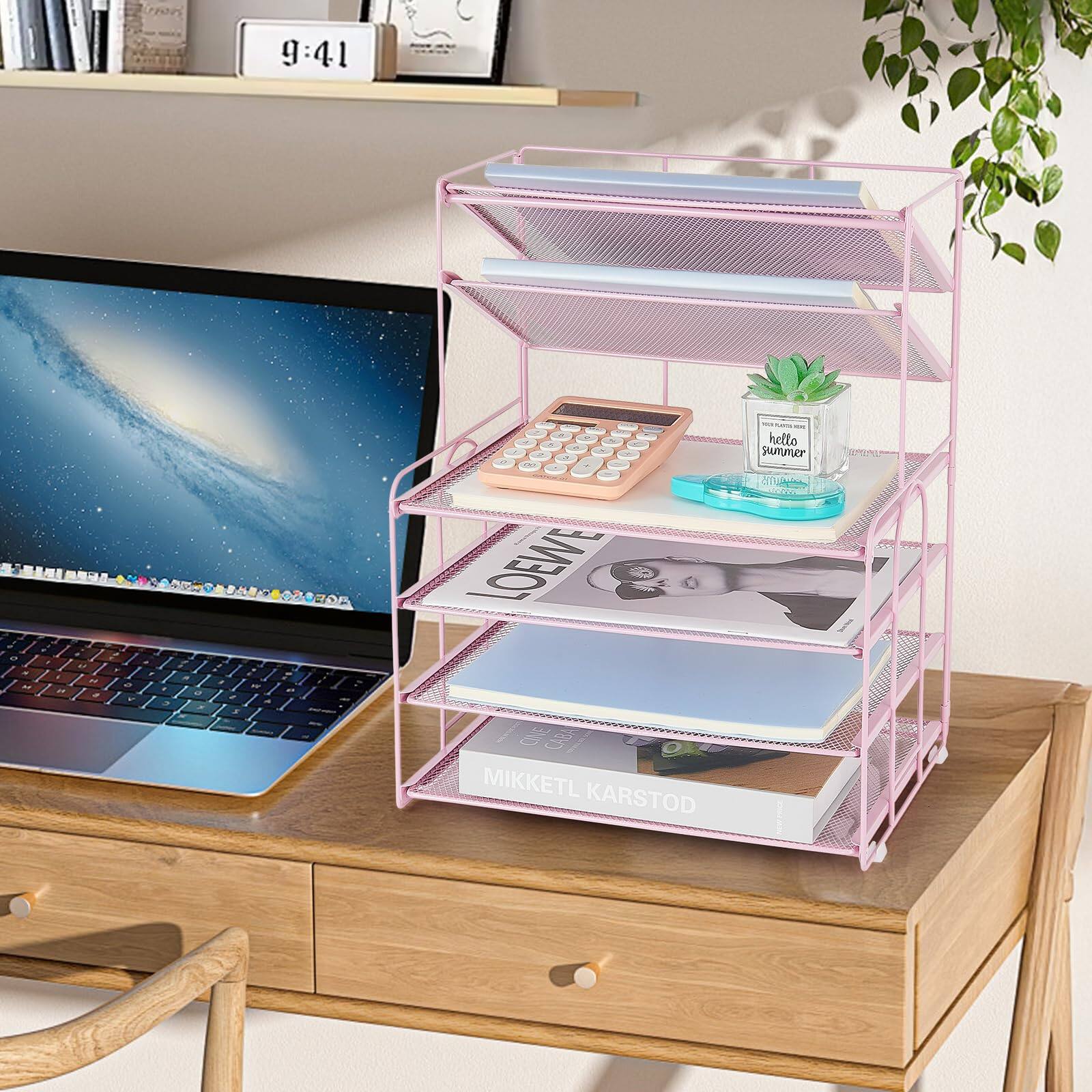 Paradigms Interiors 6 tier Letter Tray Paper Organizer Desk Organizers ...