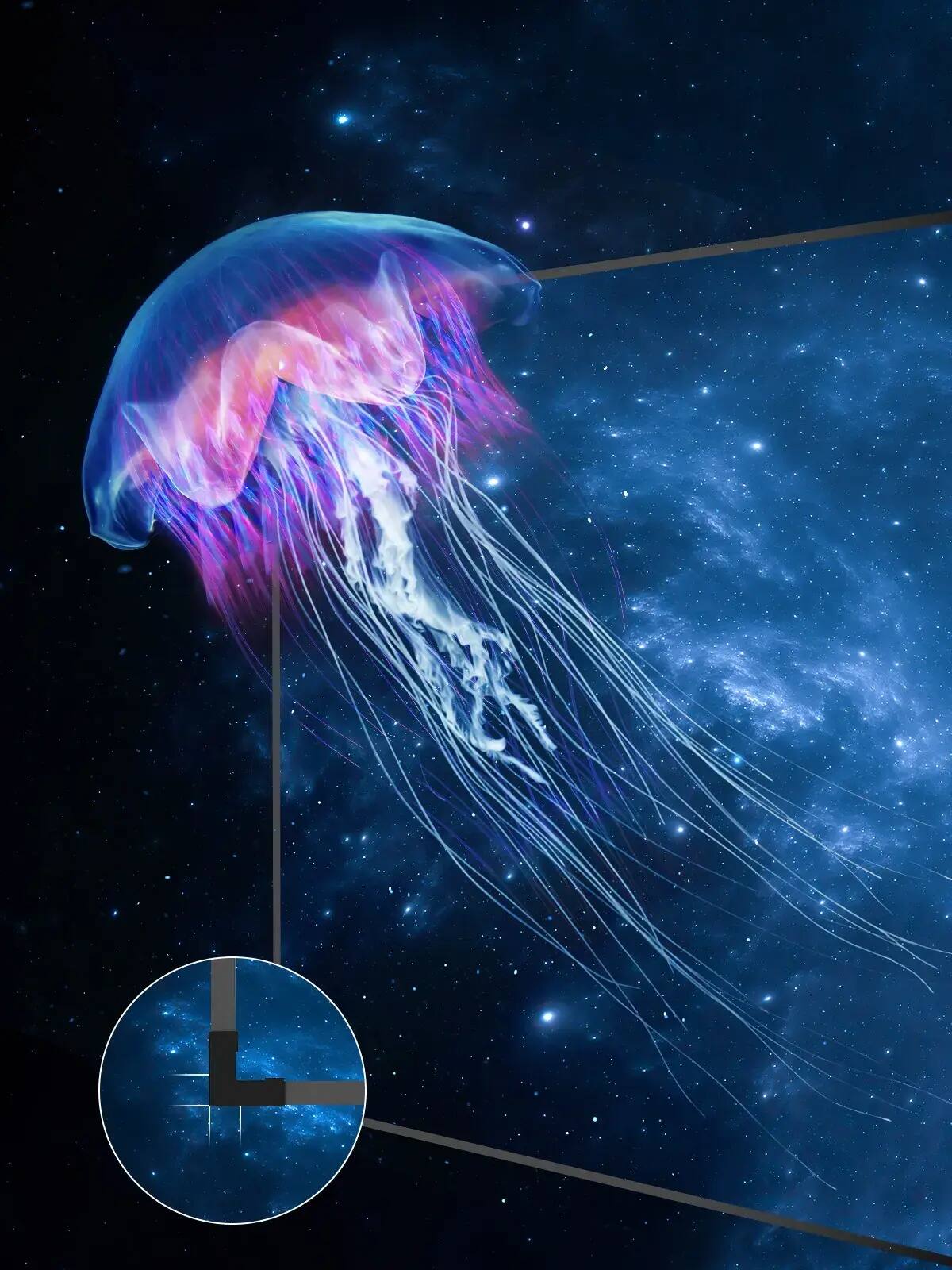 Alt View 1. AWOL Vision - MW-180 180-inch Projector Screen Fixed Frame, 1.3 dB Peak Gain,  Short Throw and UST Projectors - White.