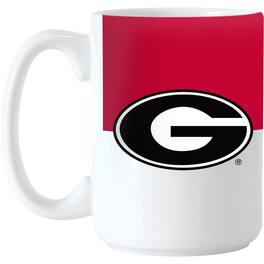 Logo Brands - Georgia Bulldogs 15oz. Colorblock Mug - Multicolor