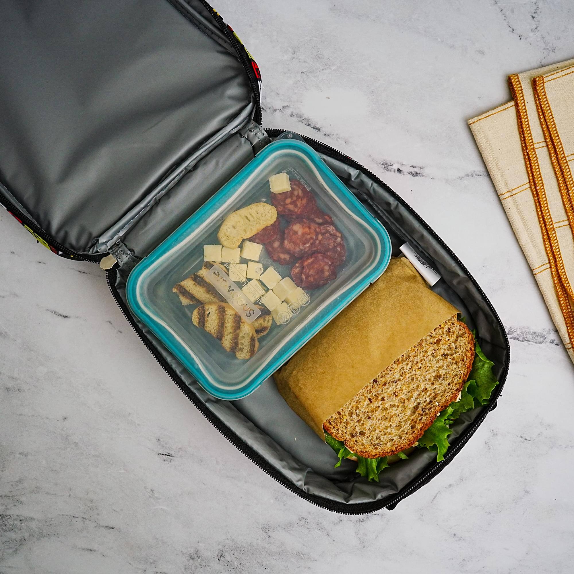 Alt View 4. Hello Kitty - Sanrio Hello Kitty and Friends Insulated Lunch Bag - Multi-Colored.