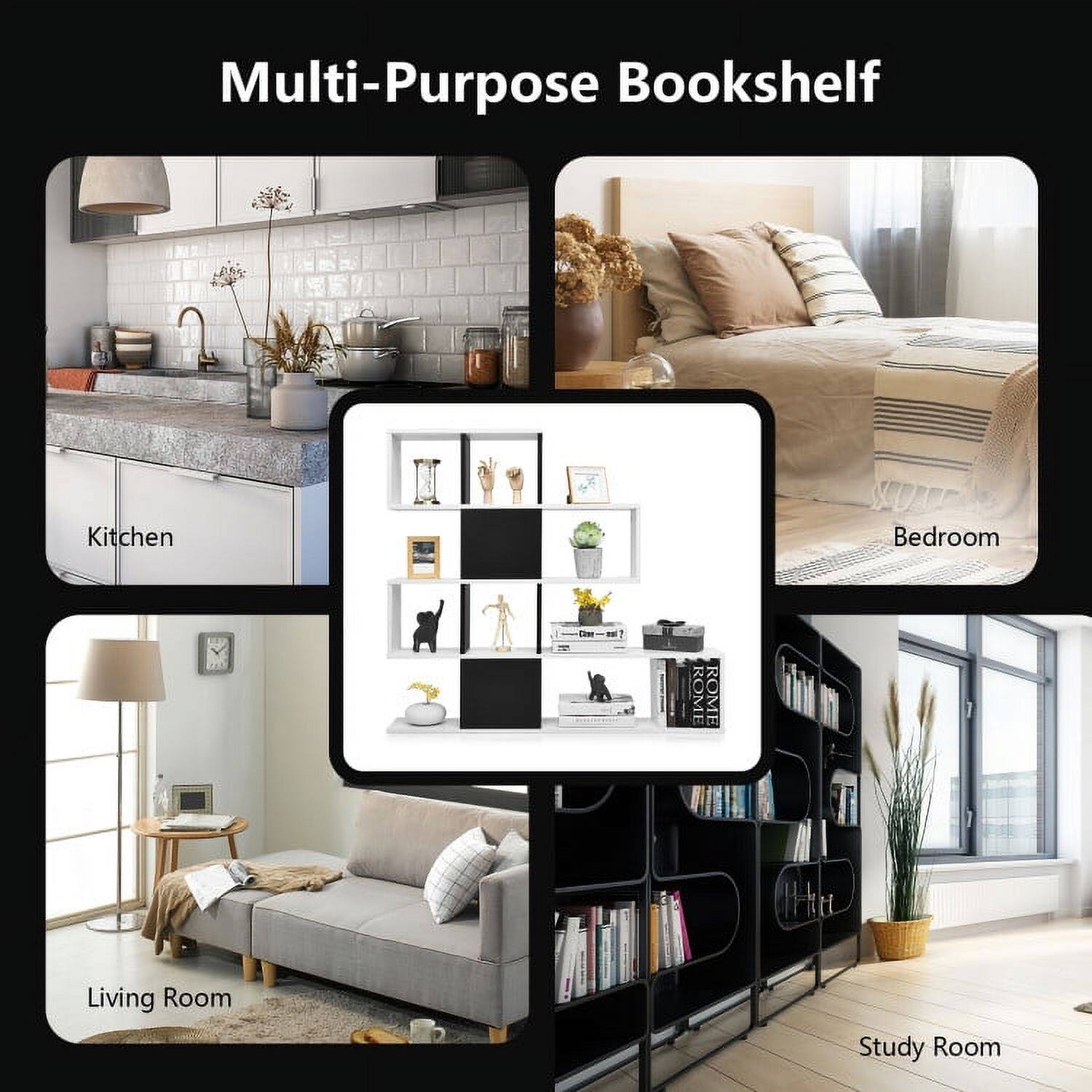 Multi-Purpose Bookshelf

- Kitchen
- Bedroom
- Living Room
- Study Room