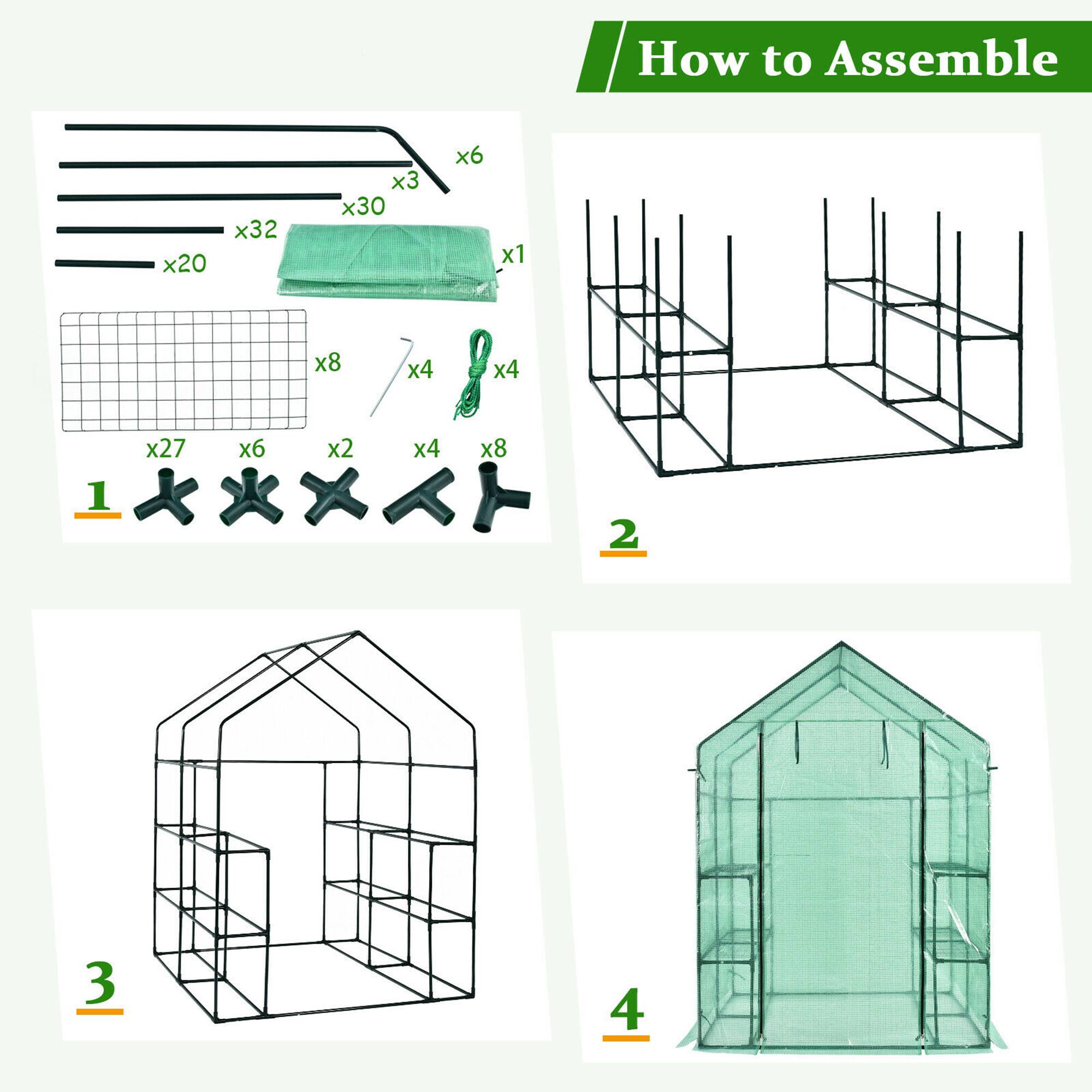 How to Assemble

1. x20 x32 x30 x3 x6 x1 x8 x4 x4 x27 x6 x2 x4 x8

2. X< 2 3 4