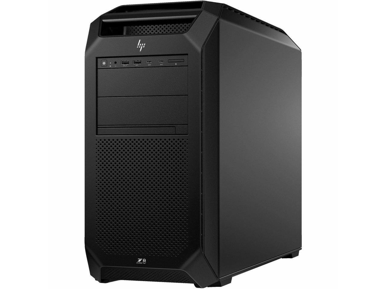 Alt View 1. HP - HP Z8 Fury G5 Workstation - 1 x Intel Xeon w7-3545 - 16 GB - 512 GB SSD - Tower - Black - Smart Buy - Intel W790 Chip - Black.