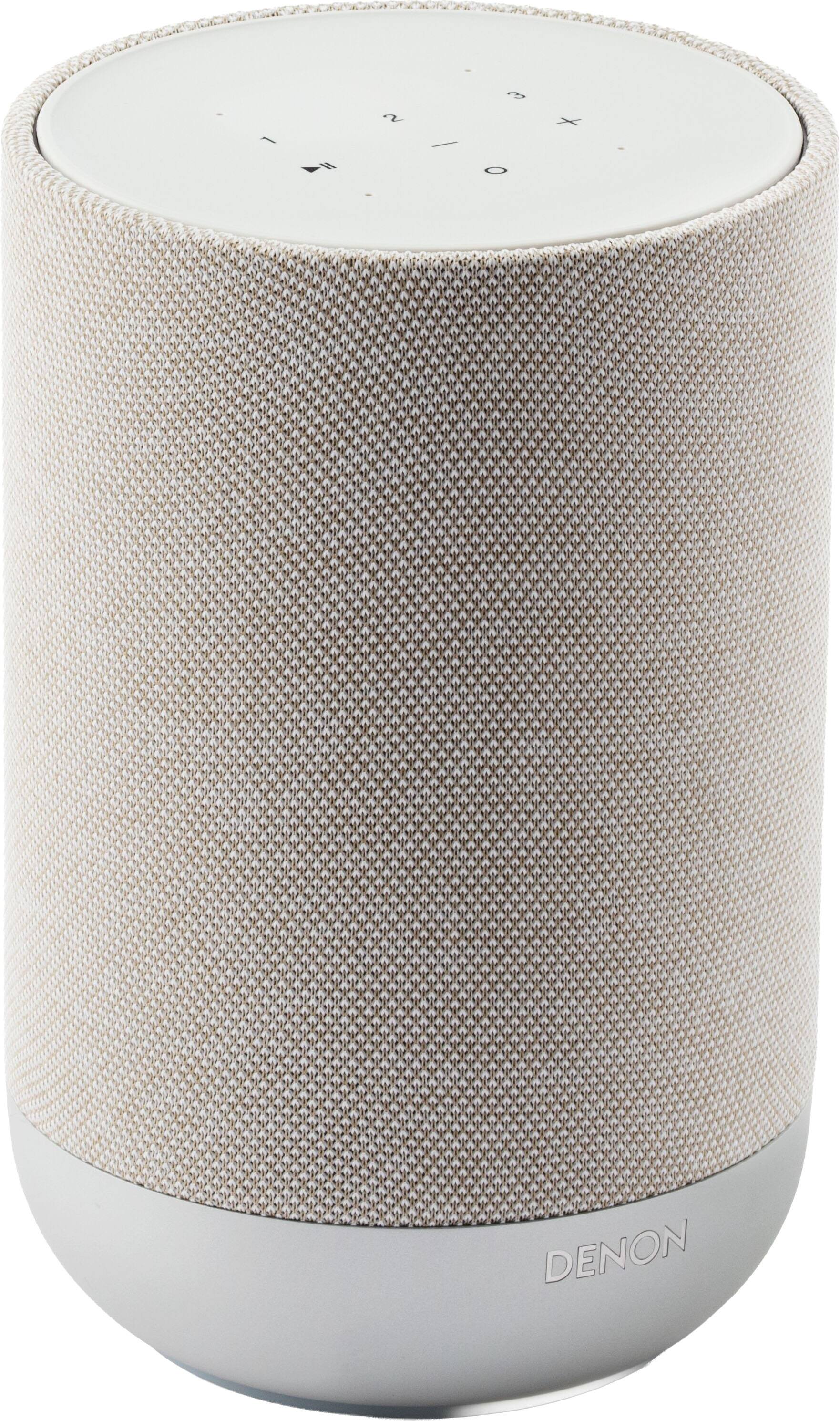 Alt View 5. Denon - DENON HOME 200 Wireless Smart Speaker - Stone.