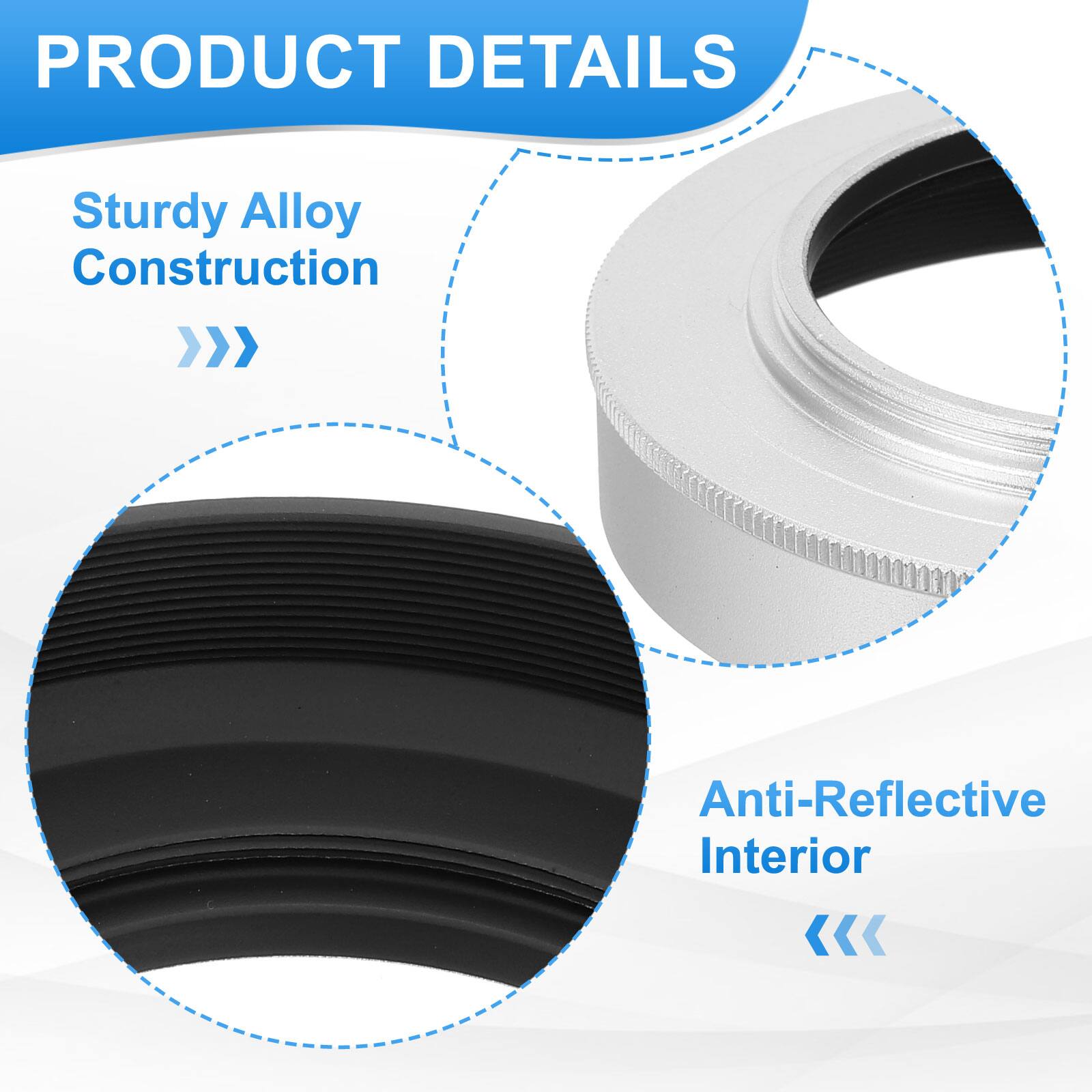 PRODUCT DETAILS

- Sturdy Alloy Construction
- Anti-Reflective Interior