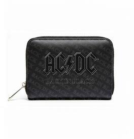 PopMarket - AC/DC - Rocksax - AC/DC - Back In Black - Bi-Fold Zipped Wallet/Purse (Black) - Multicolor