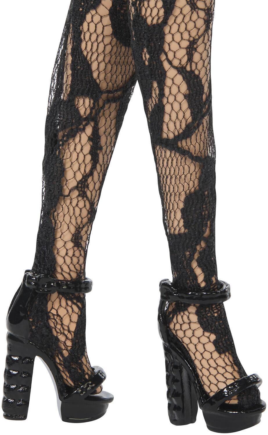 Alt View 4. Mattel - Barbie Deluxe Style Pink & Black Tights   - COLLECTIBLES - Multicolor.