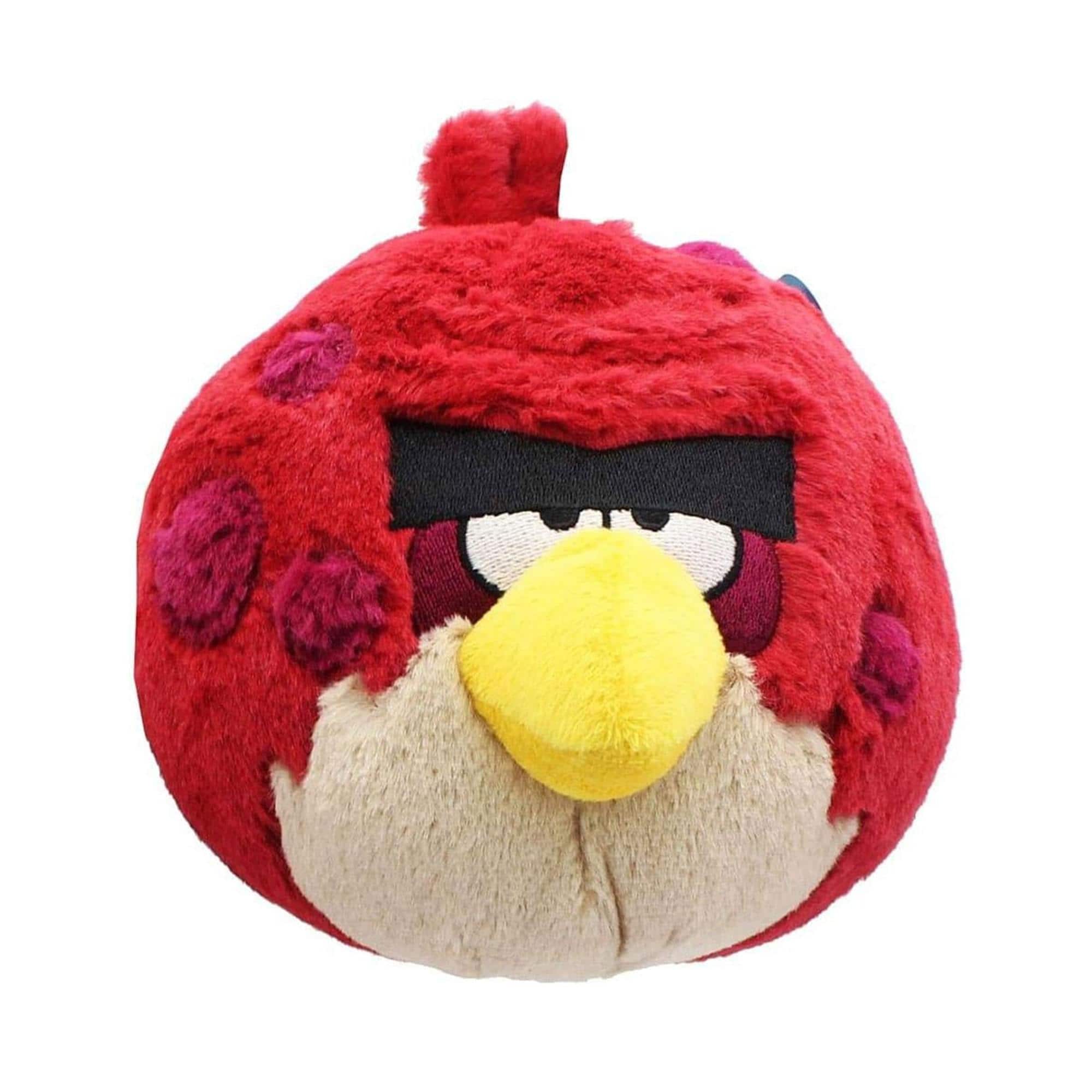 Commonwealth Toys - Angry Birds Big Brother 5 Inch Basic Plush - Red