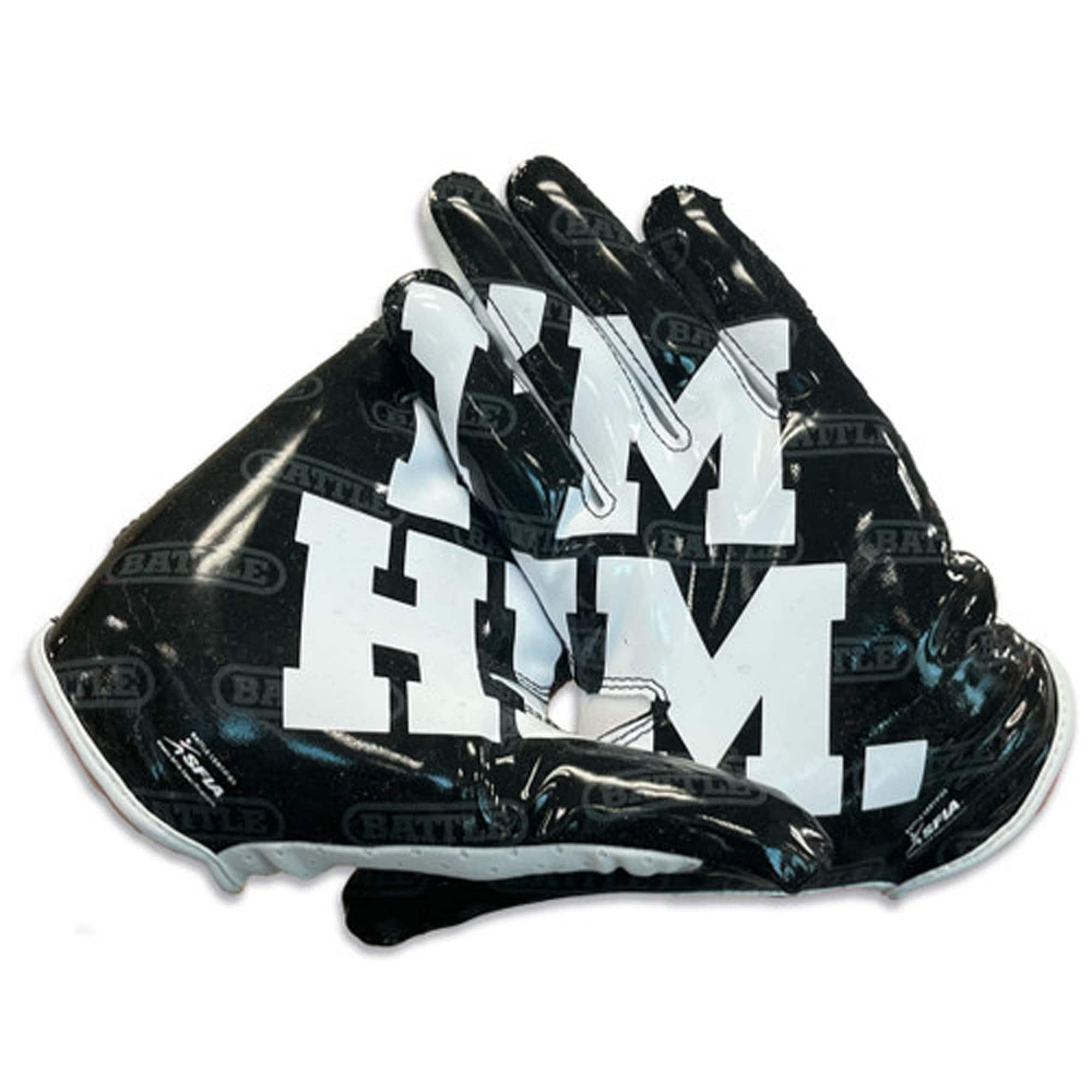 "Battle Sports - Adult ""I'M HIM"" Doom Speed Receiver Football Glove - 2xlarge - White/Black" price history on PriceWatchPro