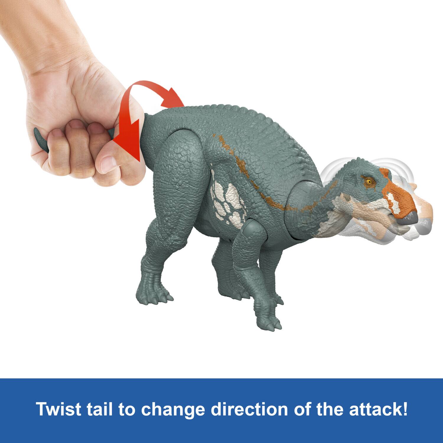 Twist tail to change direction of the attack!