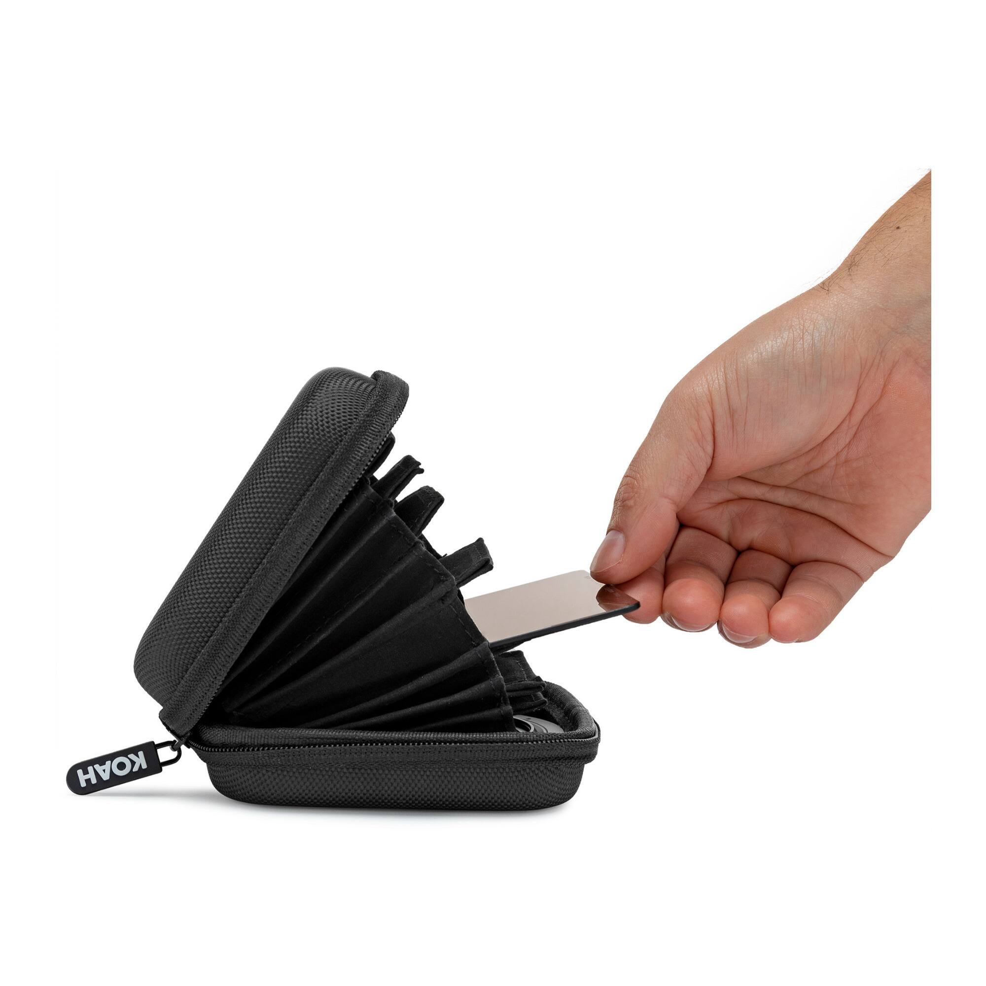 Left. Kodak - Kodak SDXC 256GB UHS-II U3 V90 Ultra Pro Memory Card with NiSi ATHENA PL-E Adapter and Filter Case.