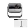 JmGO - N1S Ultimate 4K UHD Triple Laser Projector Google TV 3300 ISO Lumens Dolby Audio WiFi6 Home Cinema - Dark Gray