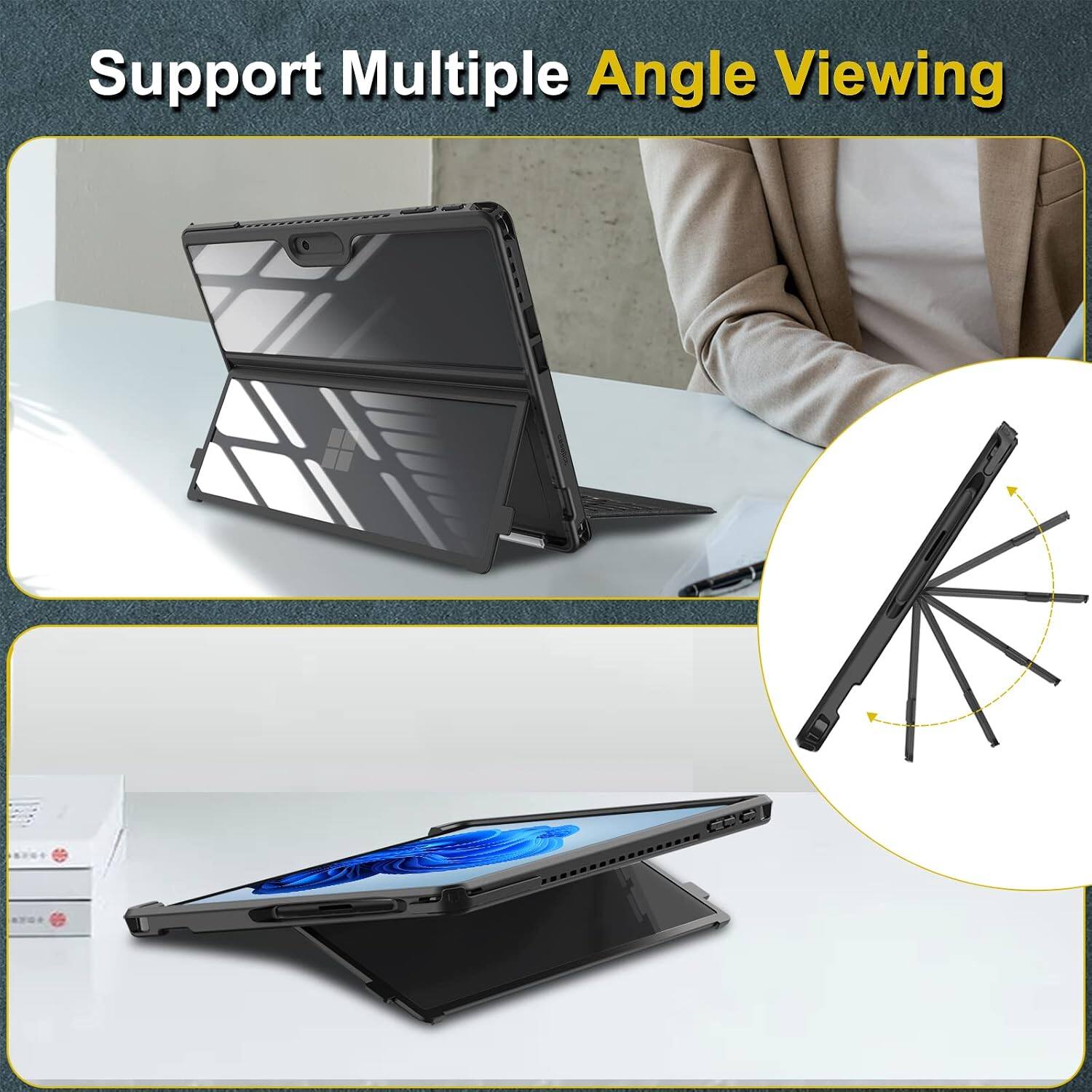 Support Multiple Angle Viewing