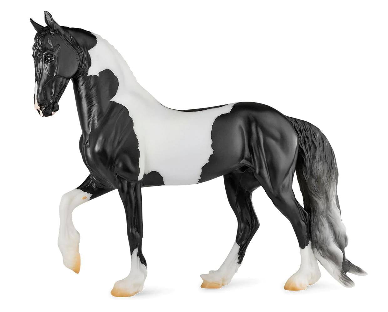 Alt View 1. Breyer - Breyer Traditional 1:9 Scale Model Horse | Battlefield Angle HP - Black.