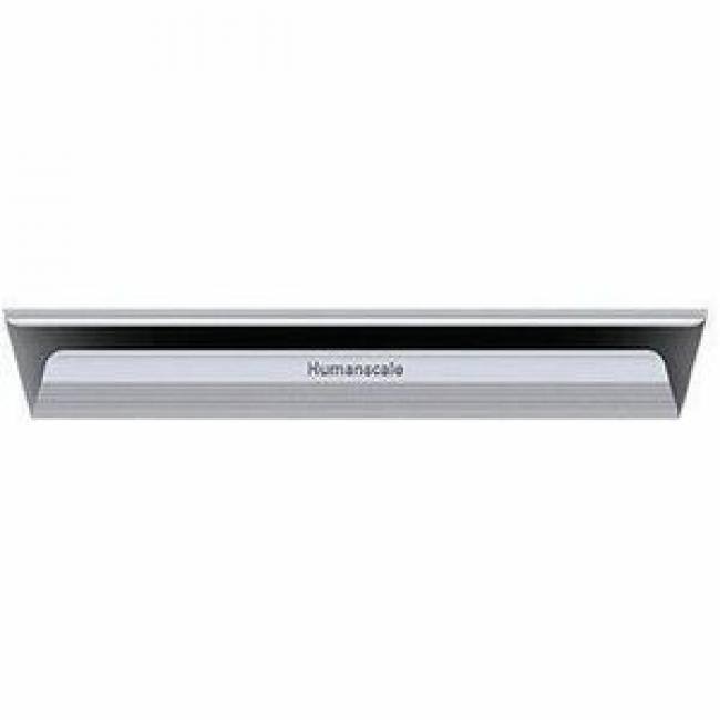 Front. Humanscale - Humanscale NeatLinks - Small 17" , Gray - Cable Organizer - Gray - 17" Length x 2.6" Diameter - Plastic, Acrylonitrile.