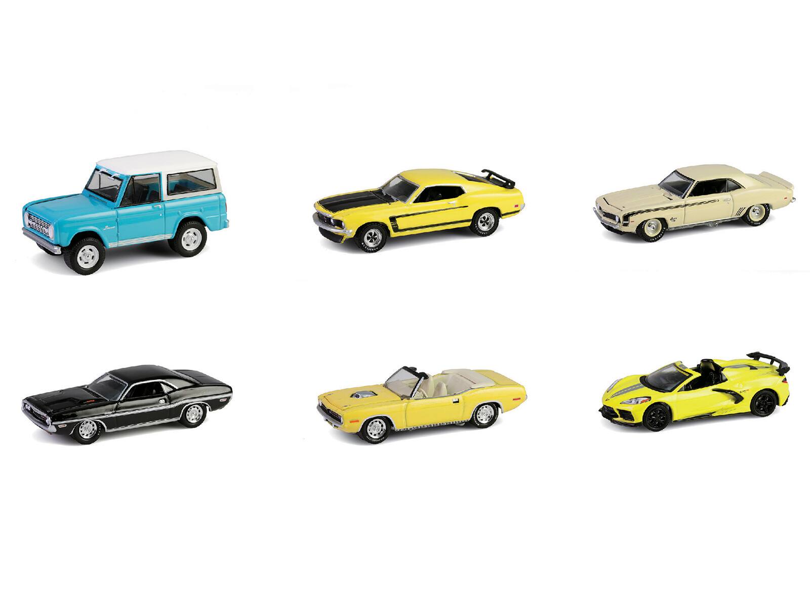 Alt View 1. Greenlight - "Barrett-Jackson" Series 15 Set of 6 Cars 1/64 Diecast Model Cars by Greenlight.