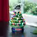 Alt View 1. Evergreen Enterprises - Florida Gators 8" Light Up Ceramic LED Christmas Tree - Multicolor.