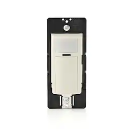 Leviton - Decora 2.5 amps Single Pole Motion Sensor Switch 1 pk - Light Almond