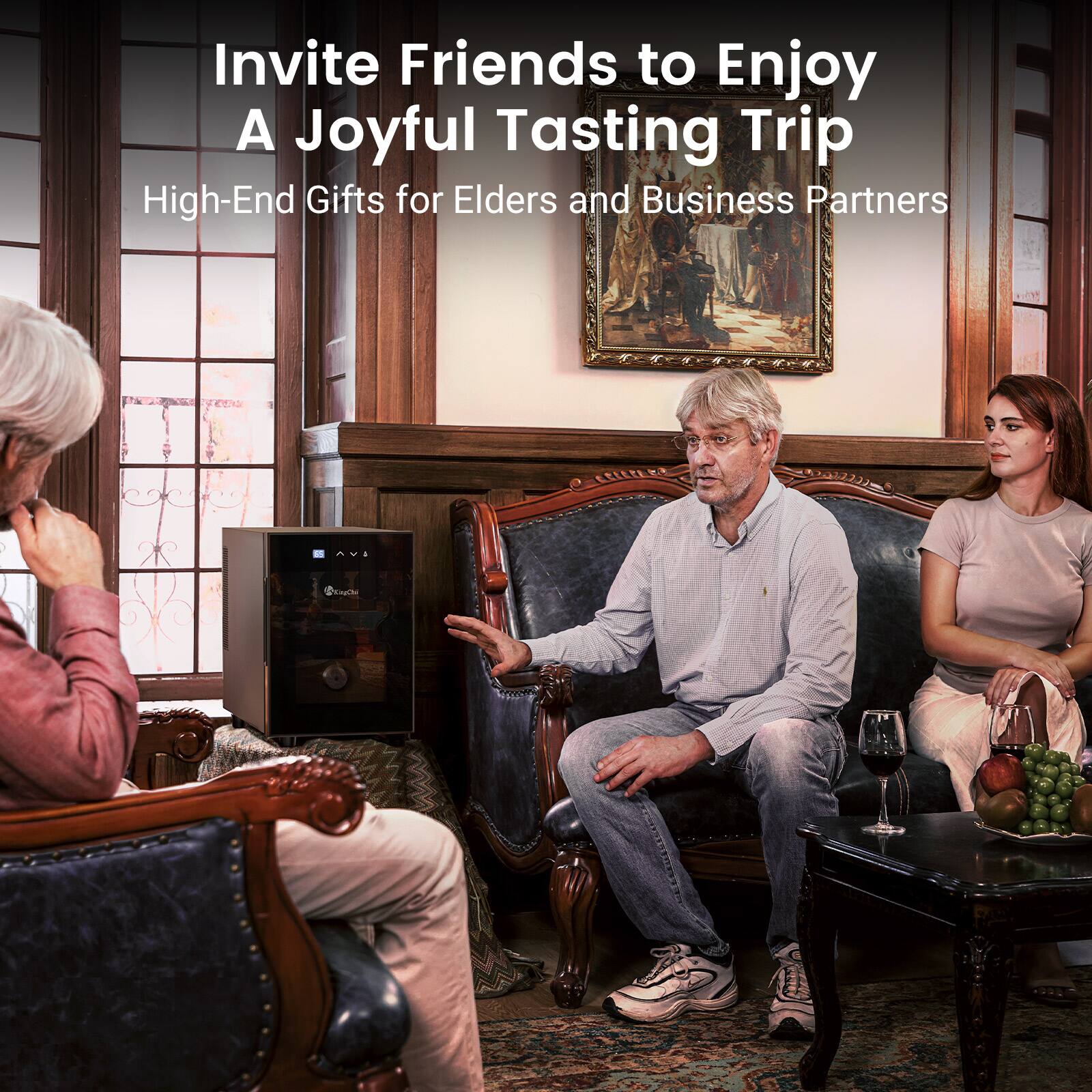 Invite Friends to Enjoy A Joyful Tasting Trip  
High-End Gifts for Elders and Business Partners