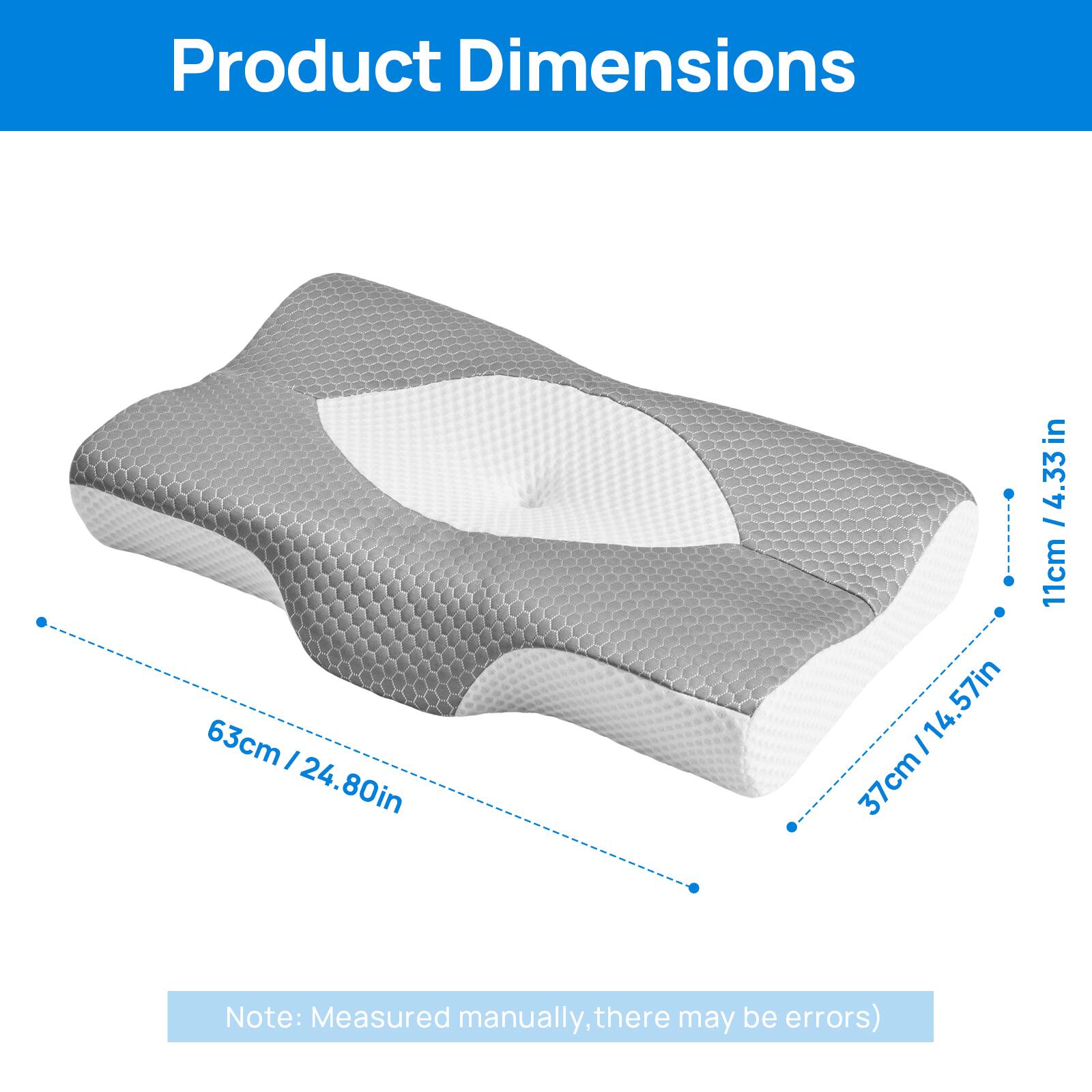 Product Dimensions: 63cm (24.80in) x 4.33in (11cm) x 37cm (14.57in)  
Note: Measured manually, there may be errors.