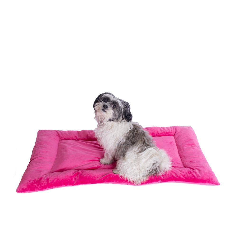 Alt View 6. Armarkat - Medium Pet Bed Mat With Poly Fill Cushion In Vibrant Pink - Pink.