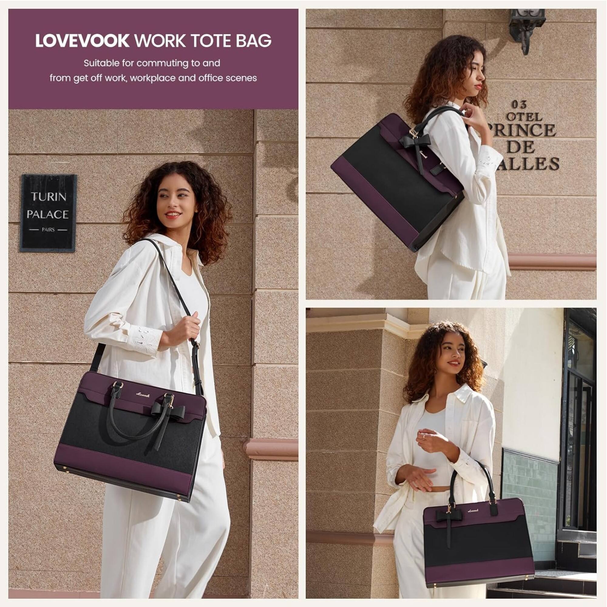 LOVEVOOK WORK TOTE BAG  
Suitable for commuting to and from get off work, workplace and office scenes  

03 OTEL PRINCE DE ALLES  
TURIN PALACE