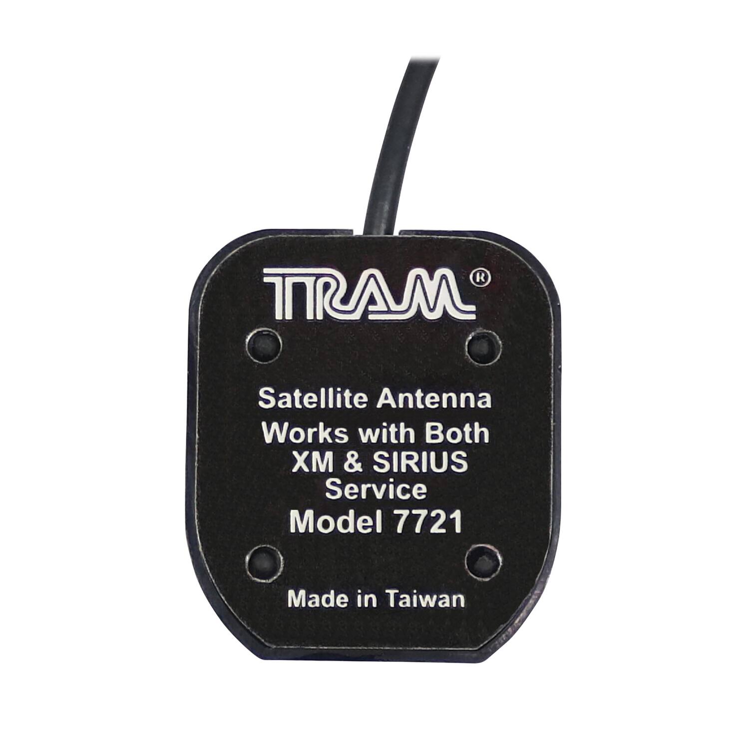 TRAM®  
Satellite Antenna  
Works with Both XM & SIRIUS Service  
Model 7721  
Made in Taiwan