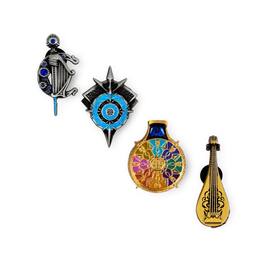SalesOne LLC - Dungeons & Dragons Honor Among Thieves 4-Piece Metal Pin Set - Multi-Color