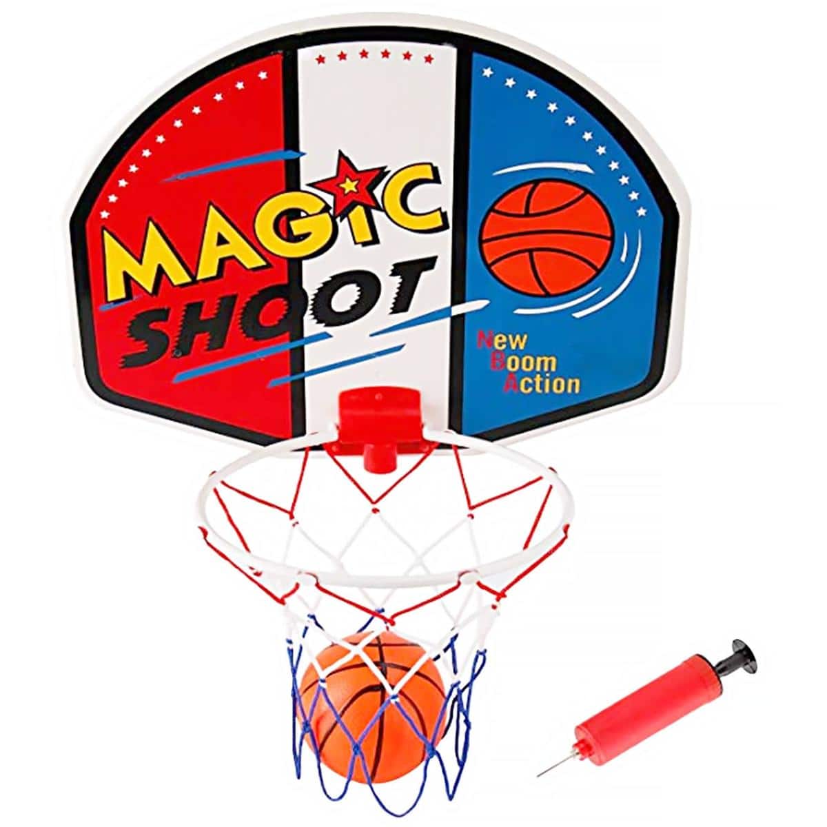 JuzToys - Magic Shot Mini Basketball Hoop Set With Ball And Pump - Multi price history on PriceWatchPro