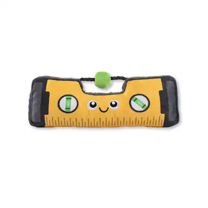 Front. FRINGE - Pet Shop by Fringe Studio Wagsdale Multicolored Plush Let Me Level With You Dog Toy 1 pk - Multicolored.
