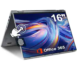 Jumper - 16 inch Touchscreen Laptop-Intel Celeron - 4GB Memory -256GB Storage - Gray