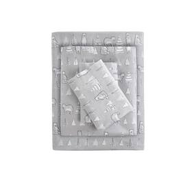 Gracie Mills - Persephone Cotton Flannel Sheet Set - Bear