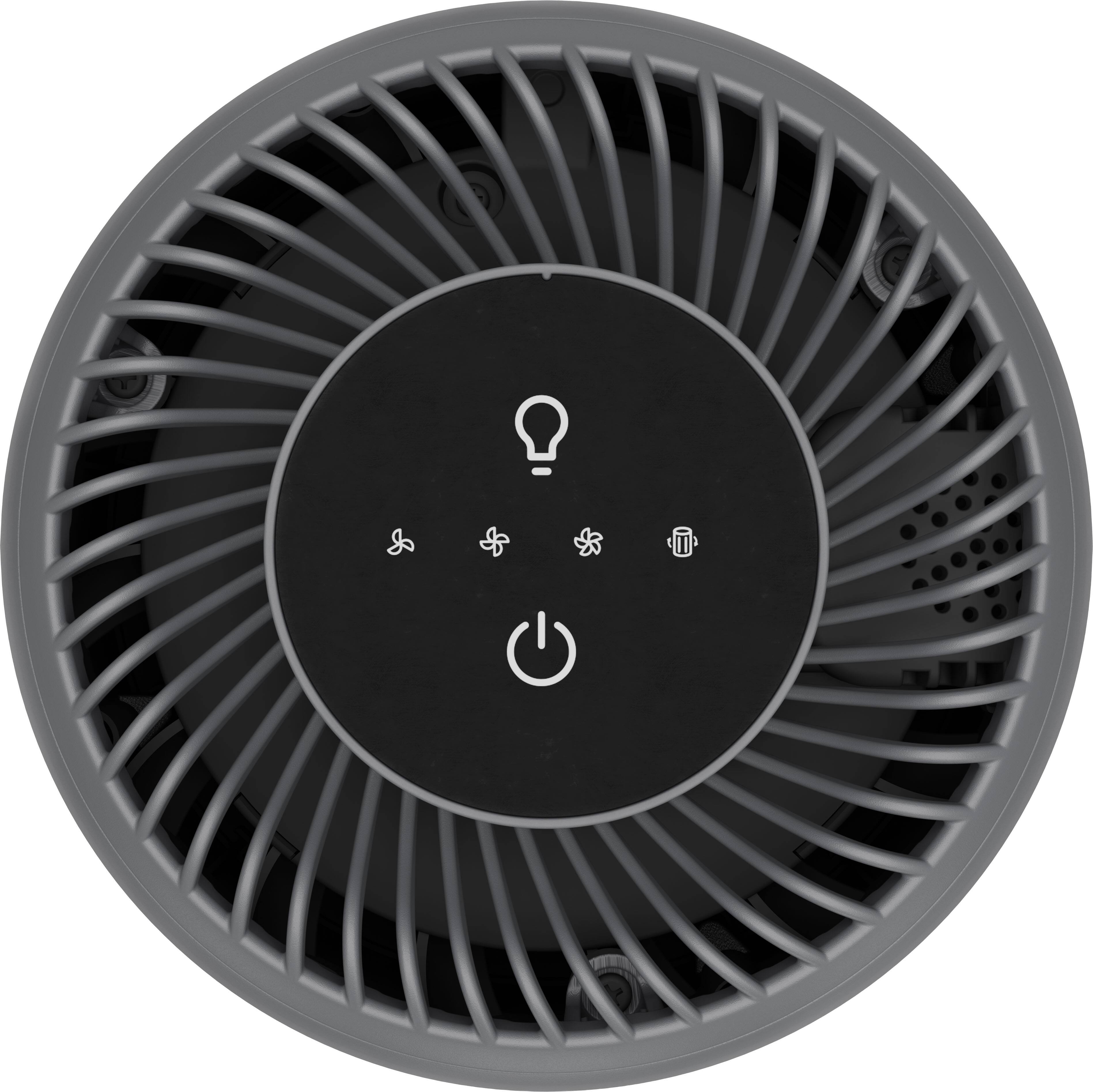 Alt View 5. Levoit - Levoit Core Mini with Night light, 254 sq ft - Space Grey.