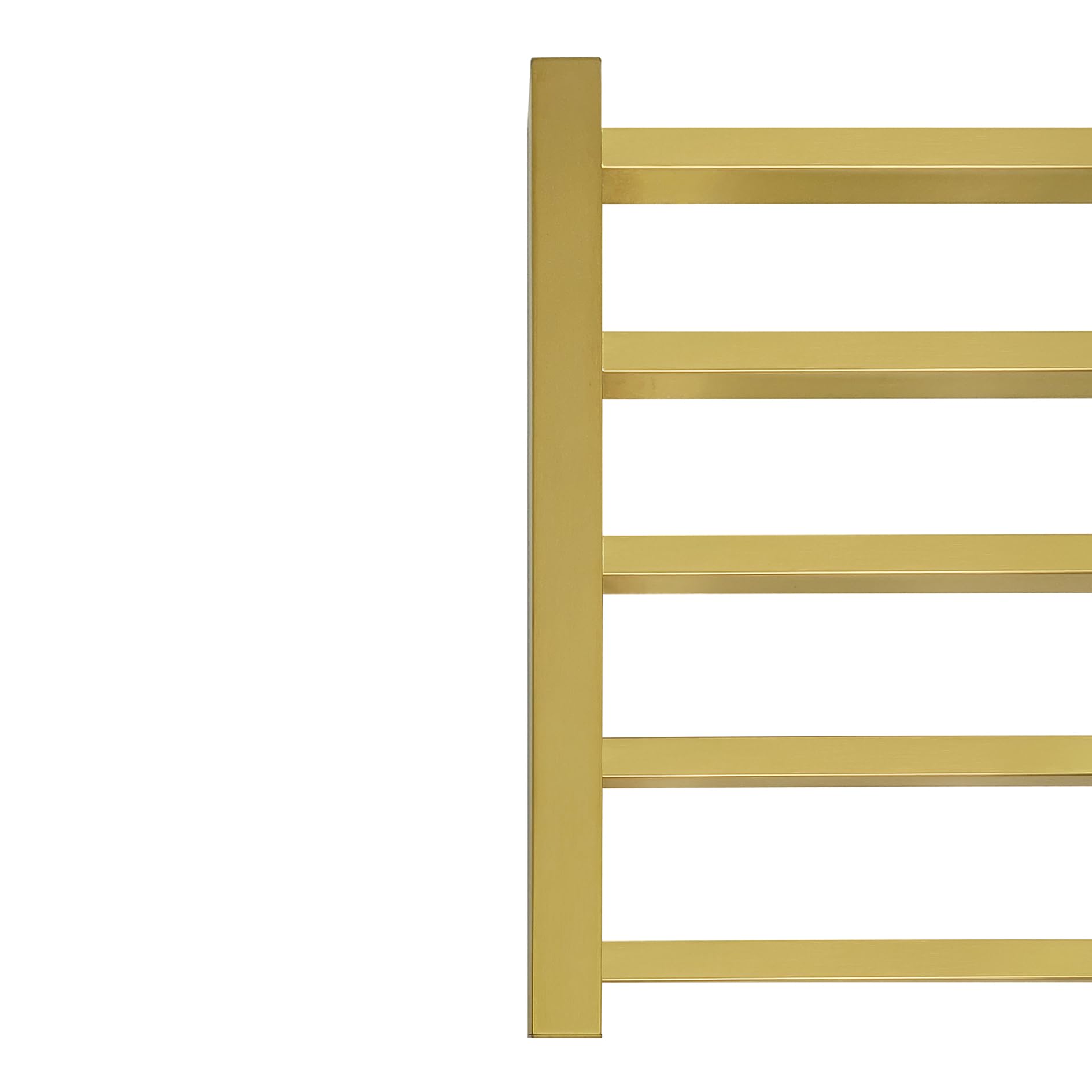 Alt View 1. JETRANSPORT - 5 Bars Luxury Towel Warmers Wall Mounted Heated Rack Warmer For Bathroom With Timer & Temperature - 5 Bars.