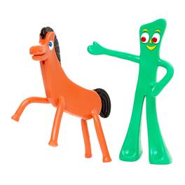 NJ Croce - Collections Etc Gumby and Pokey 6" Bendy Pair