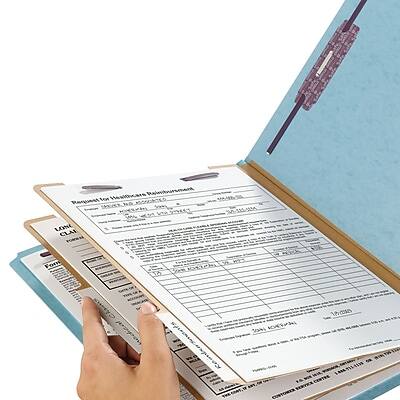 Smead SafeSHIELD 50% Recycled Heavy Duty Pressboard Classification ...