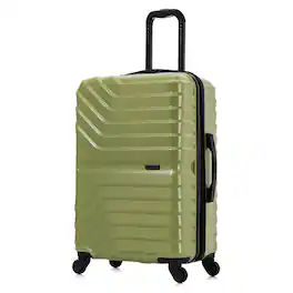 InUSA - Aurum lightweight hardside spinner luggage 24" - Green