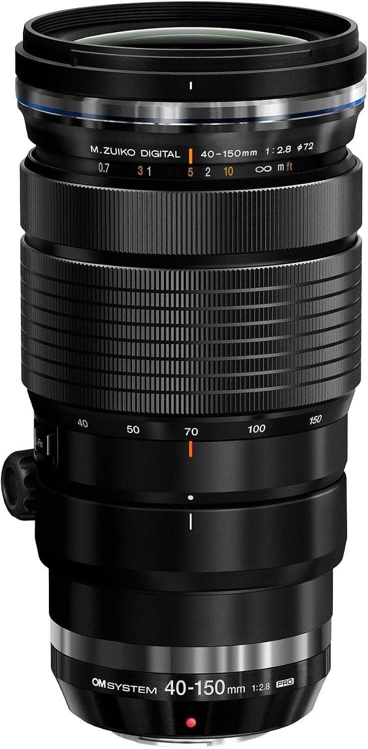 OM System M.Zuiko Digital Camera Lens ED 40 150mm F2.8 PRO Micro Four ...