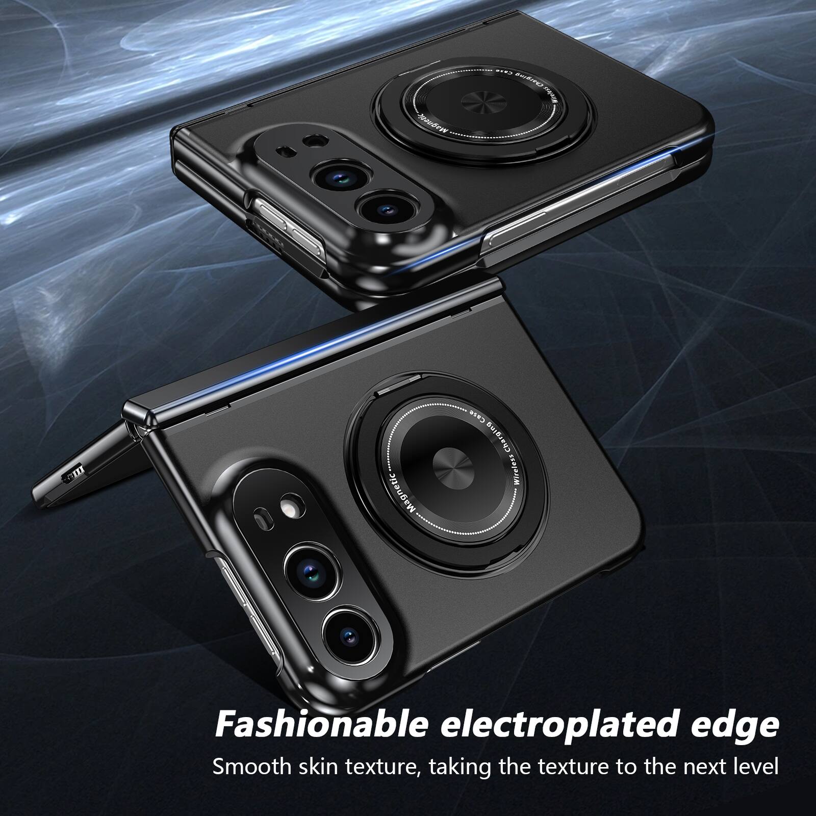 Magnetic C 9 25 Charging Wireless  
GW  
Magnetic Case Charging Wireless  
Fashionable electroplated edge  
Smooth skin texture, taking the texture to the next level