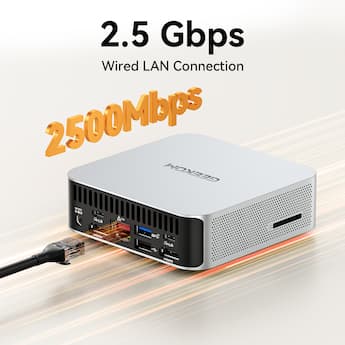 GEEKOM A5 Pro Mini PC AMD Ryzen 5 7530U, 16GB DDR4 RAM, 512GB NVMe GEEKOM A5 Pro Mini PC AMD Ryzen 5 7530U, 16GB DDR4 RAM, 512GB NVMe