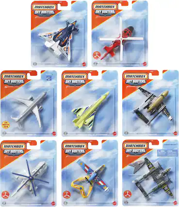 MATCHBOX SKY BUSTERS
1. FLYING DAGGER
2. AMERICAN BOEING 787
3. HYPERSONIQUE
4. HUNTAN 2028
5. HAX EWIN BOOM
6. SE - IHE
7. MAUVEN - 1 SE
8. PTIN - MAUVEN - 1 SE
9. CUNL
10. SOT HEPERNC
11. ALT al HTPERSONIQUE
12. 14
13. 932 207 MSTE BOLING
14. 10:32 ST LIFETIME
15. 12:32
16. TIPELIME 35 LIGHTNING
17. 58 AITETRE SLADE Fog_tRCs/ PORCE AERENNE