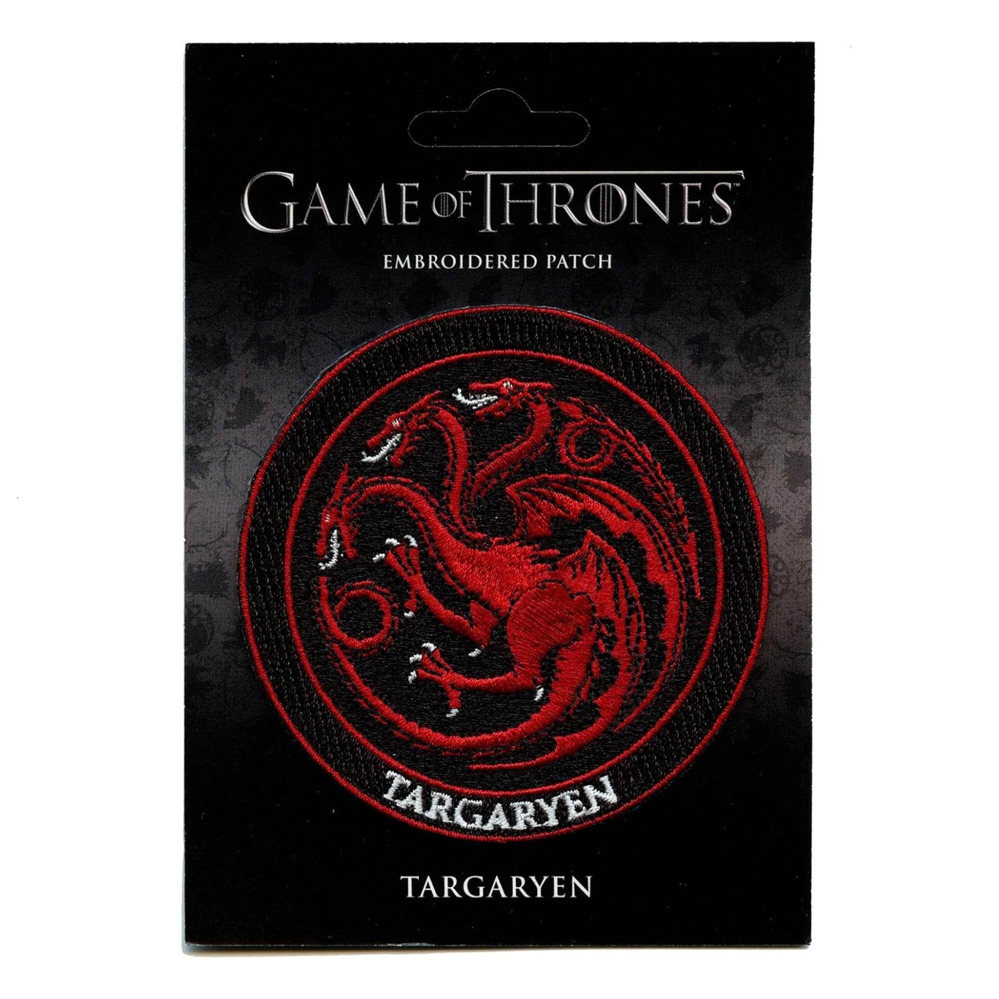 GAME OF THRONES  
EMBROIDERED PATCH  

TARGARYEN  
TARGARYEN