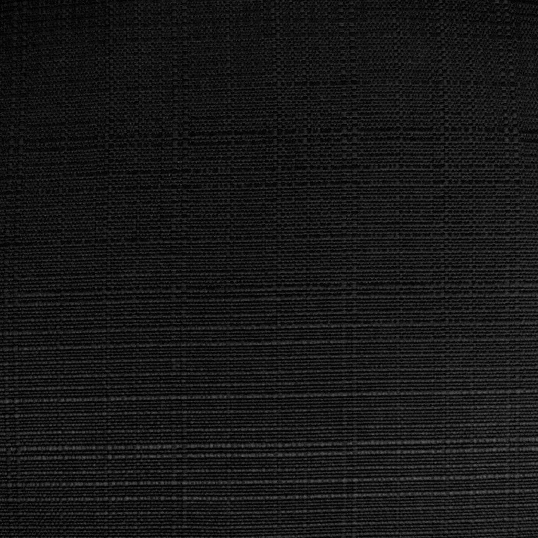 Back. Sweet Home Collection - Patio Cushions Indoor/Outdoor Chair Pads Tufted 19" x 19", 2-Pack - Black.