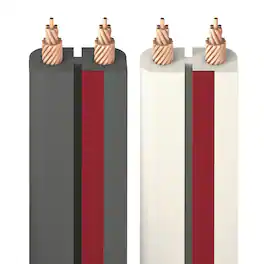 AudioQuest - X2 - 51' - Gray with Red Stripes