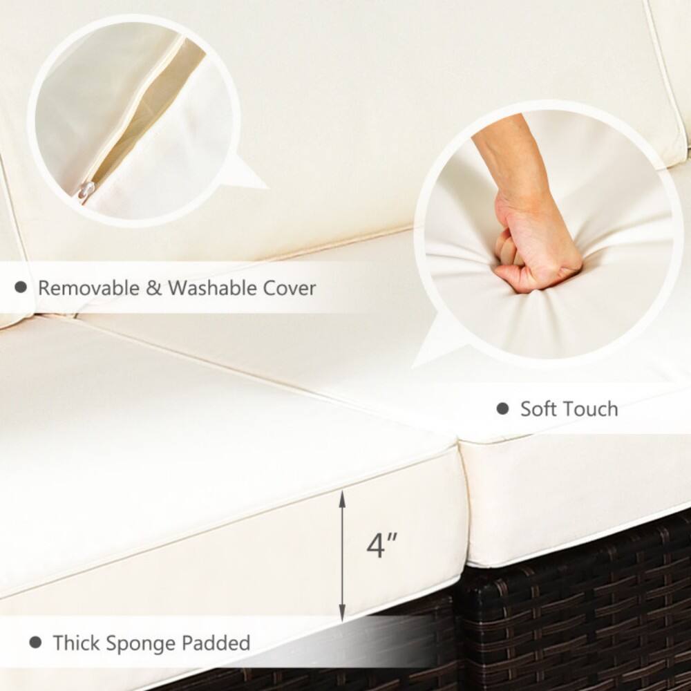 - Removable & Washable Cover
- Soft Touch
- Thick Sponge Padded
- 4"